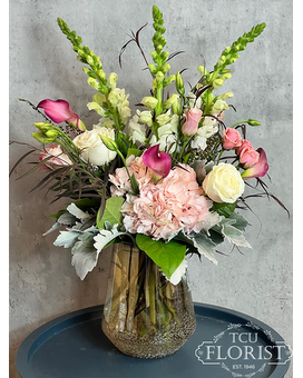 Amber Luster Flower Arrangement