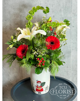 Santa Planta Flower Arrangement