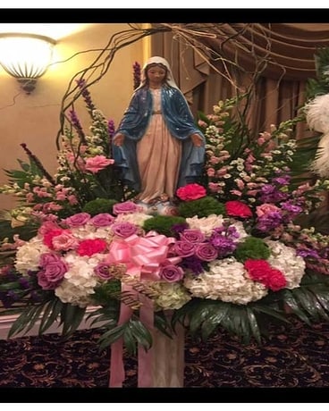 Spring Madonna Flower Arrangement