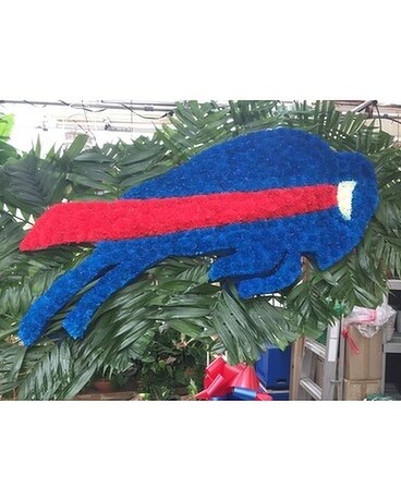 Buffalo Bills Flower Arrangement