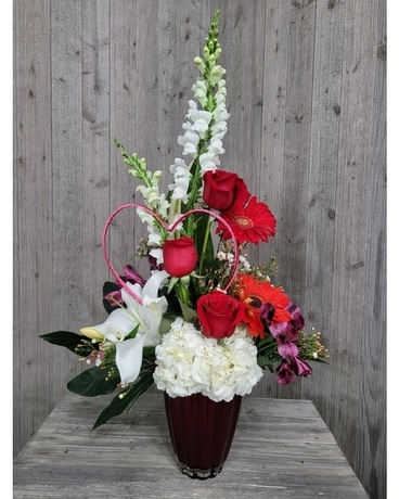 Forever in love Flower Arrangement
