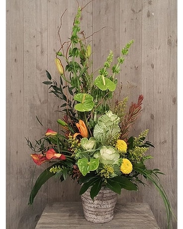 Touch of the Tropics Flower Arrangement