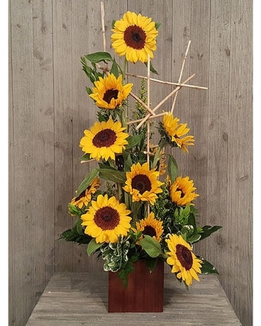 Sunny Side Up Flower Arrangement