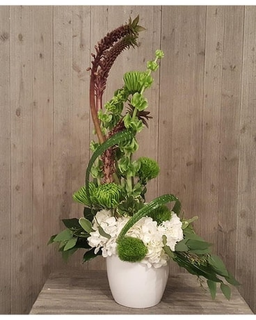 Verdant Beauty Flower Arrangement