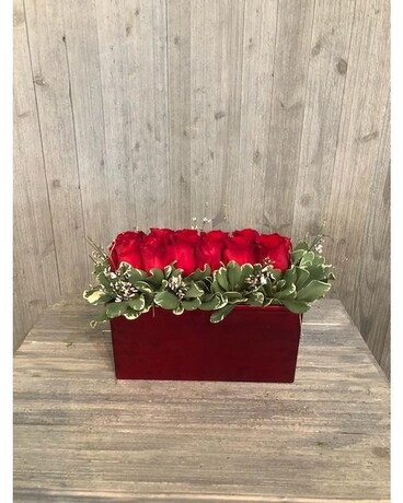 Red Embrace Flower Arrangement