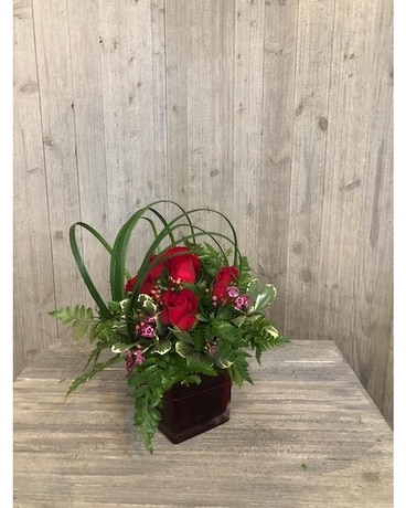 Cherished Hearts Flower Arrangement