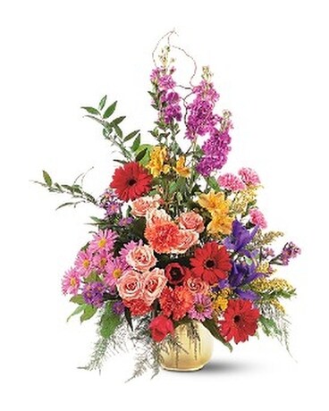 Colorful Comfort Flower Arrangement