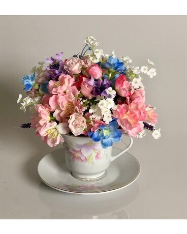 Teacup  Artificial Arrangement