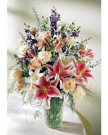 Our Best Mom Bouquet Flower Arrangement