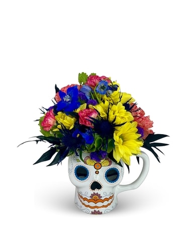 Dia de Muertos Flower Arrangement