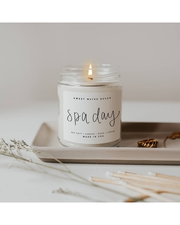 Spa Day Candle Jar Candle