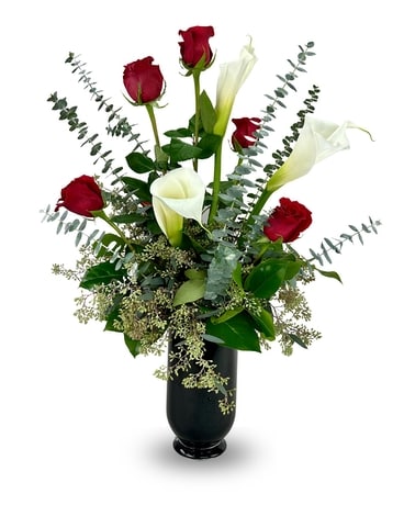 Midnight Kiss Flower Arrangement