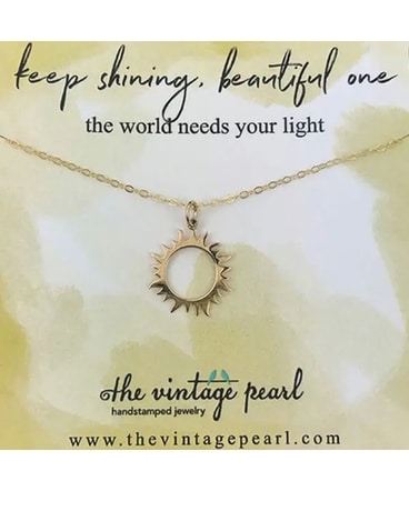 Keep Shining, Beautiful One by Vintage Pearl Gifts