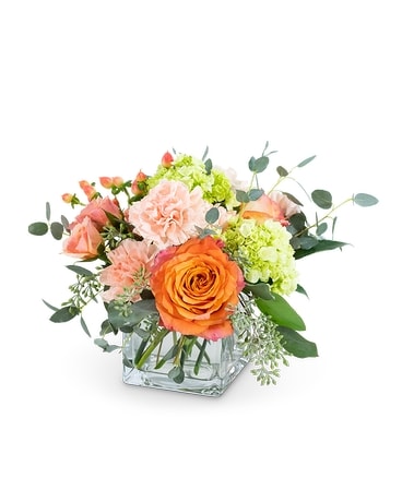 Peachy Sweet Flower Arrangement