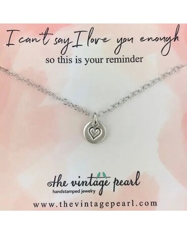 I Can't Say I Love You Enough Necklace Gifts