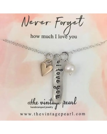 Never Forget How Much I Love You Necklace Gifts
