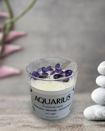 Aquarius Candle Jar Candle