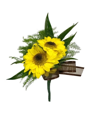 Viking Pom Boutonniere Boutonniere