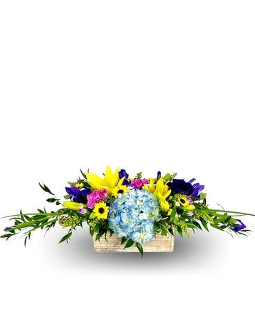 Centerpiece for Spring Flower Arrangement