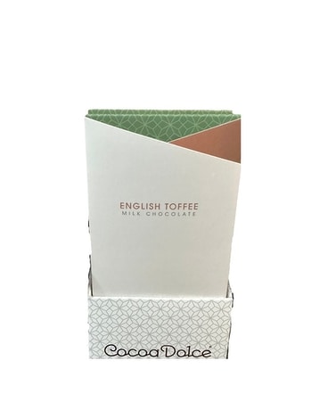 Cocoa Dolce English Toffee Bar Gifts