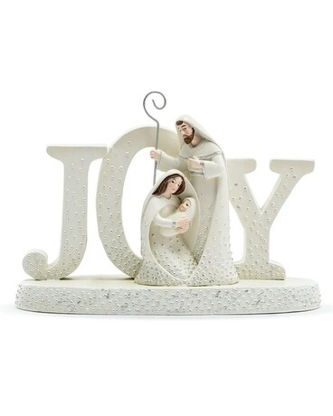 White Joy Nativity Gifts