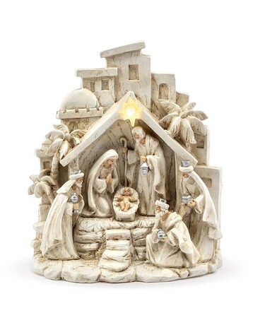LED Creche Nativity Gifts