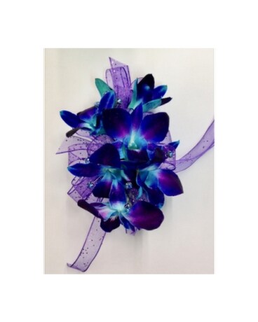 Blue Orchid Corsage Corsage
