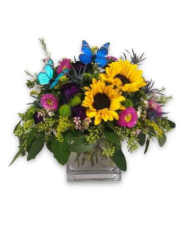 Butterfly Kisses Flower Arrangement
