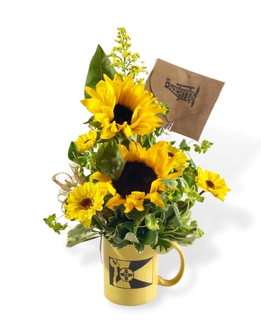 ICT Keeper Mug Flower Arrangement