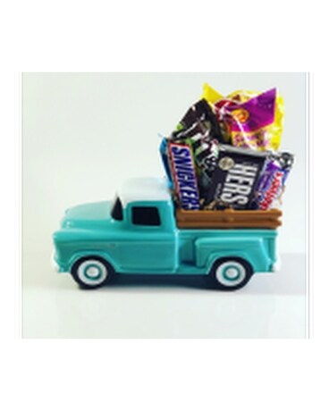 Chevy Snacktime Flower Arrangement