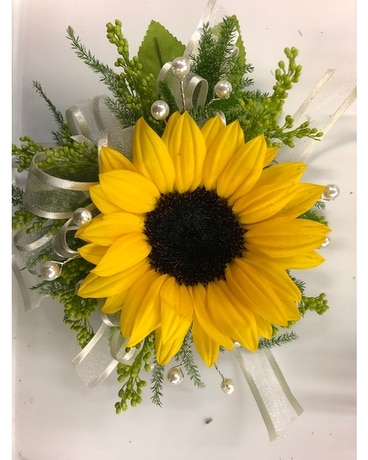 Sunflower Corsage Corsage