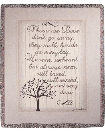 Those We Love Throw Gifts