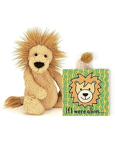 Jellycat Lion Bundle Flower Arrangement