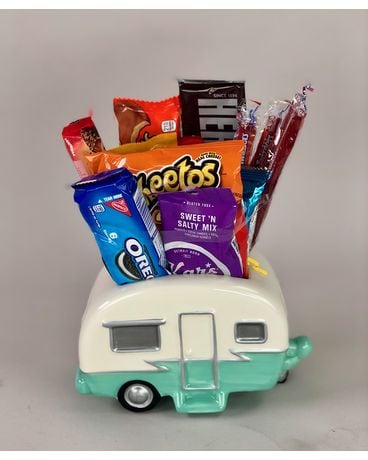 Camper Snacktime Gift Basket
