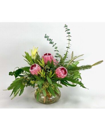 Dreaming of Protea Flower Arrangement