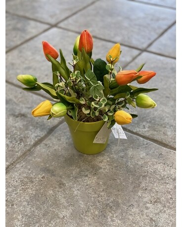 Tulip Artificial Arrangement Flower Arrangement