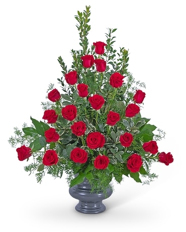 Everlasting Memory Urn Funeral Arrangement