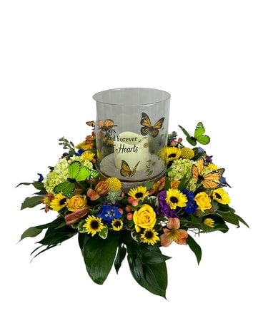 Always and Forever in our Hearts Flower Arrangement