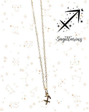 Sagittarius Zodiac Necklace Gifts