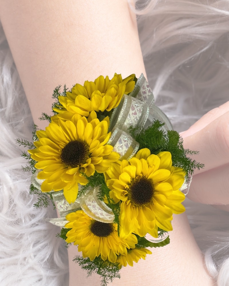 Viking Pom Corsage in Wichita KS - Tillie's Flower Shop