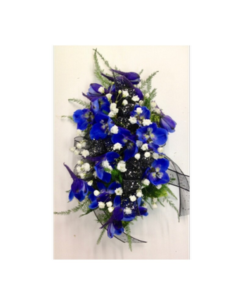 Delphinium Corsage in Wichita KS - Tillie's Flower Shop