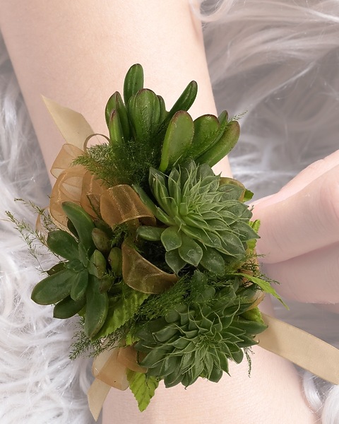 Succulent Corsage