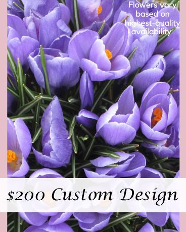 Custom Designed Bouquet Flower Arrangement