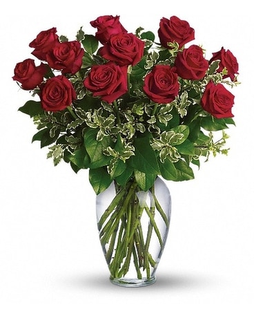 Roses-Red Flower Arrangement