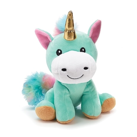 green unicorn stuffed animal