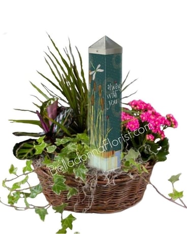 Always With You Art Pole Planter Plant