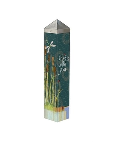 Always With You Art Pole Planter Plant