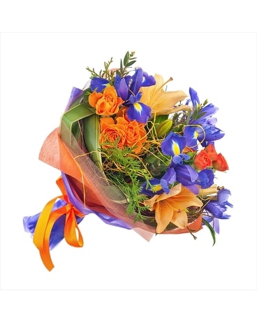Burst of Color Hand Tied Bouquet