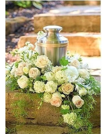 Serenity Urn Design Funeral Arrangement