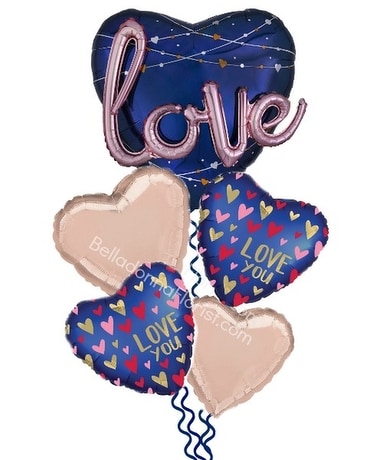 Modern Love Balloon Bouquet Gifts